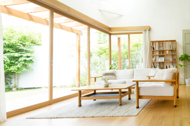 テラスとつながる半アウトドア空間 イメージ